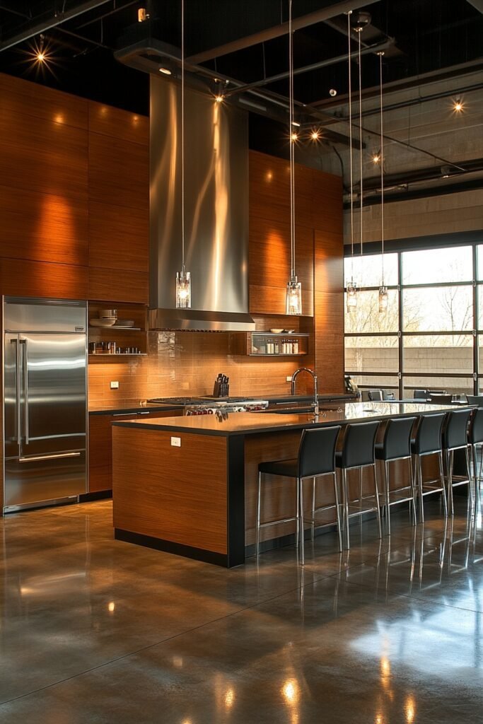 Contemporary Loft Kitchen Design