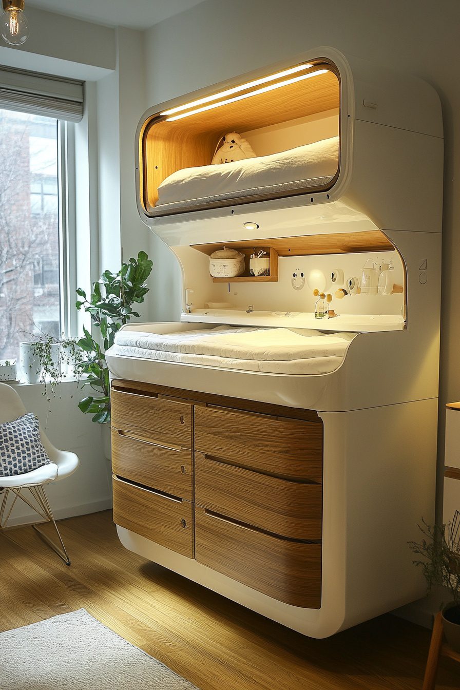 29 Tiny Apartment Nursery Ideas For Creating A Calm And Cozy ...
