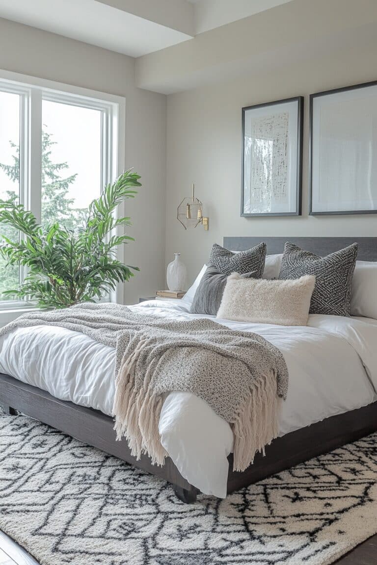 29 Gray Boho Bedroom Ideas To Make Your Space Feel Cozy And Inviting ...