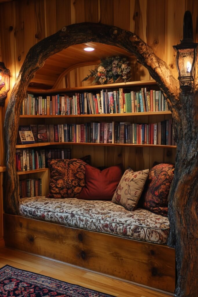 Cozy Cabin Library