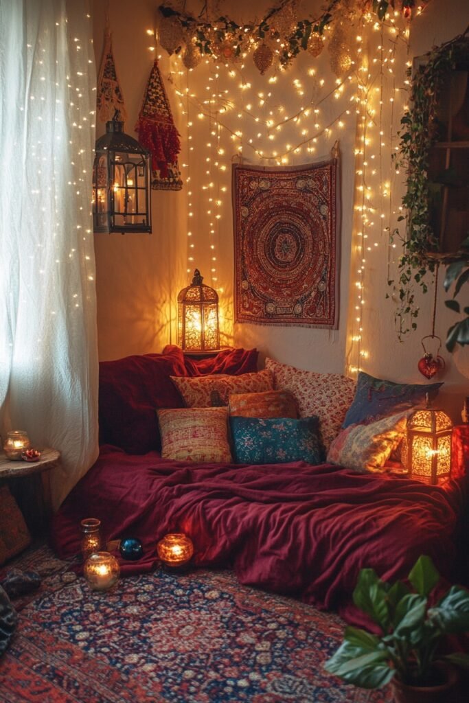 Cozy Holiday Nook