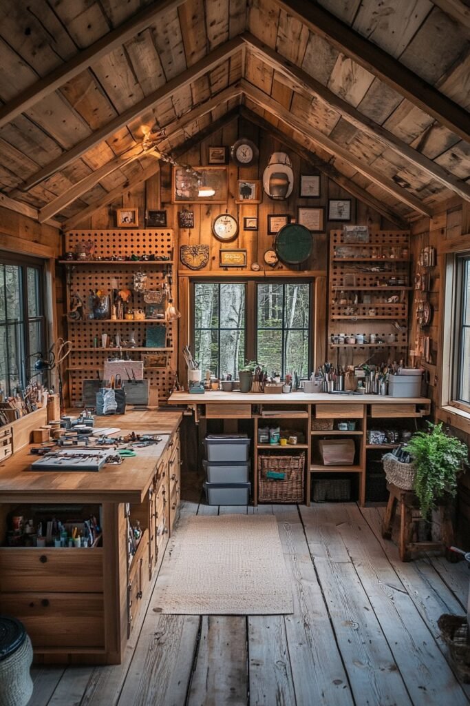 Creative Cabin Craft Room