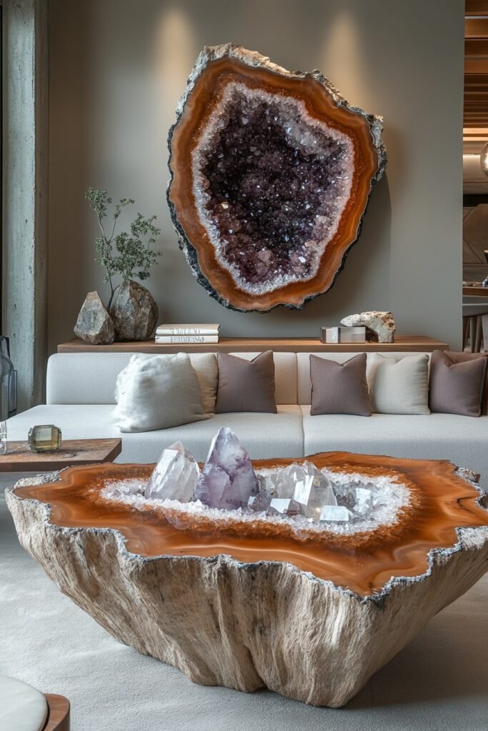 Decorative Geode Accents