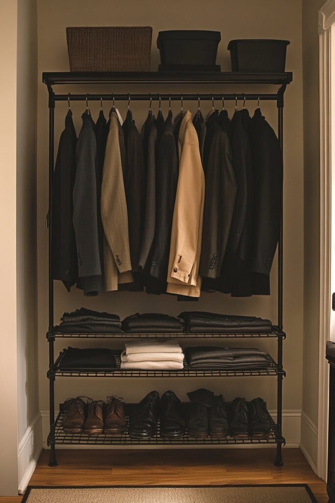 Expandable Closet Features