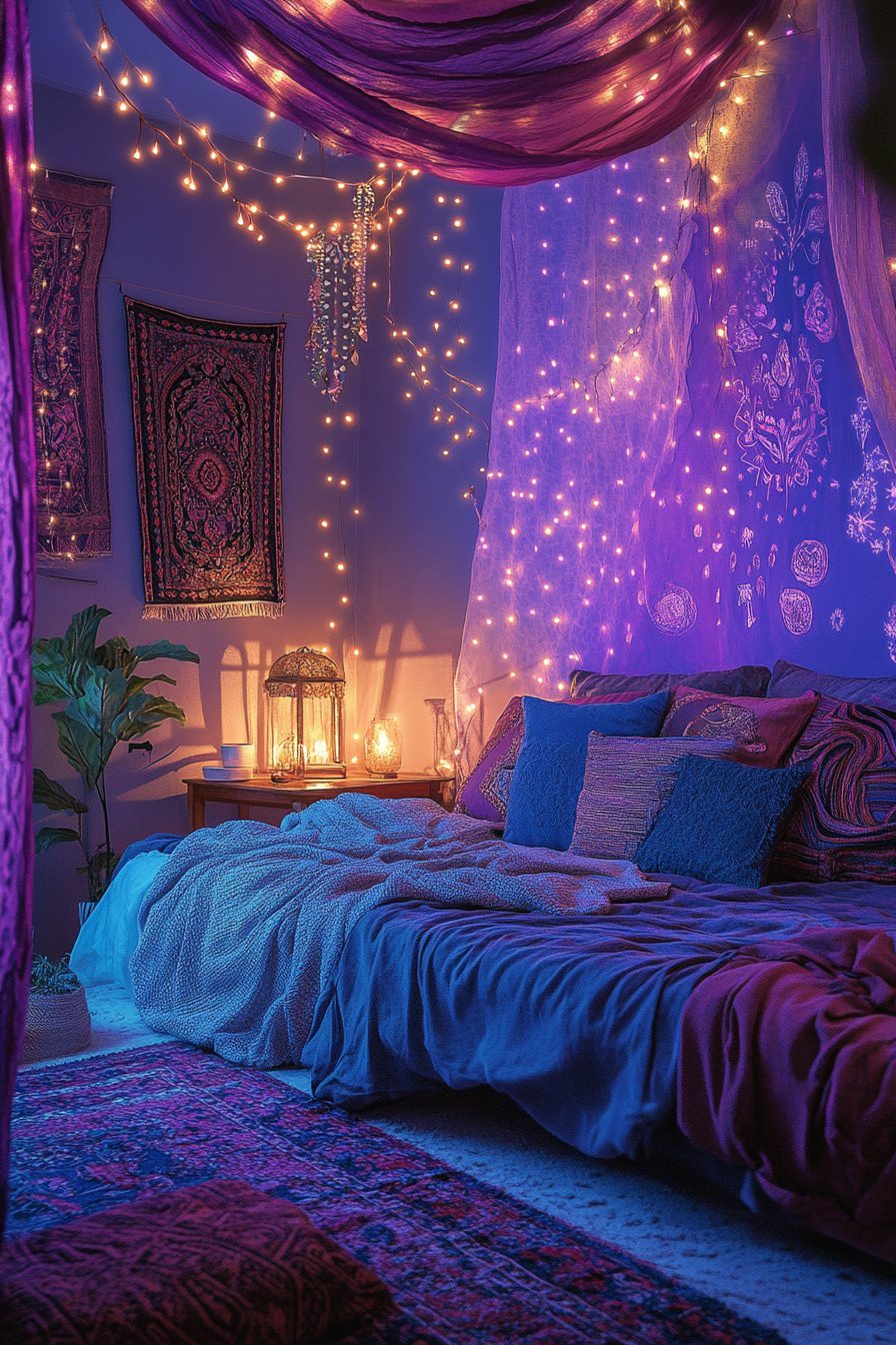 29 Colorful Boho Bedroom Ideas For A Vibrant And Cozy Space - Learn ...