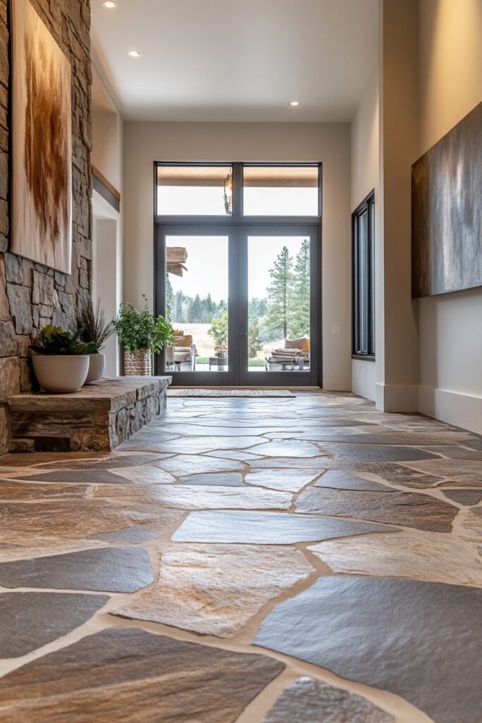 Flagstone Pathway for Homes