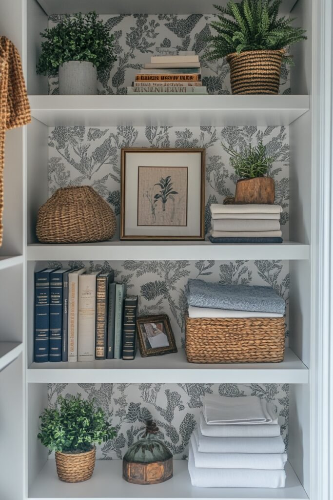 Floating Closet Shelves