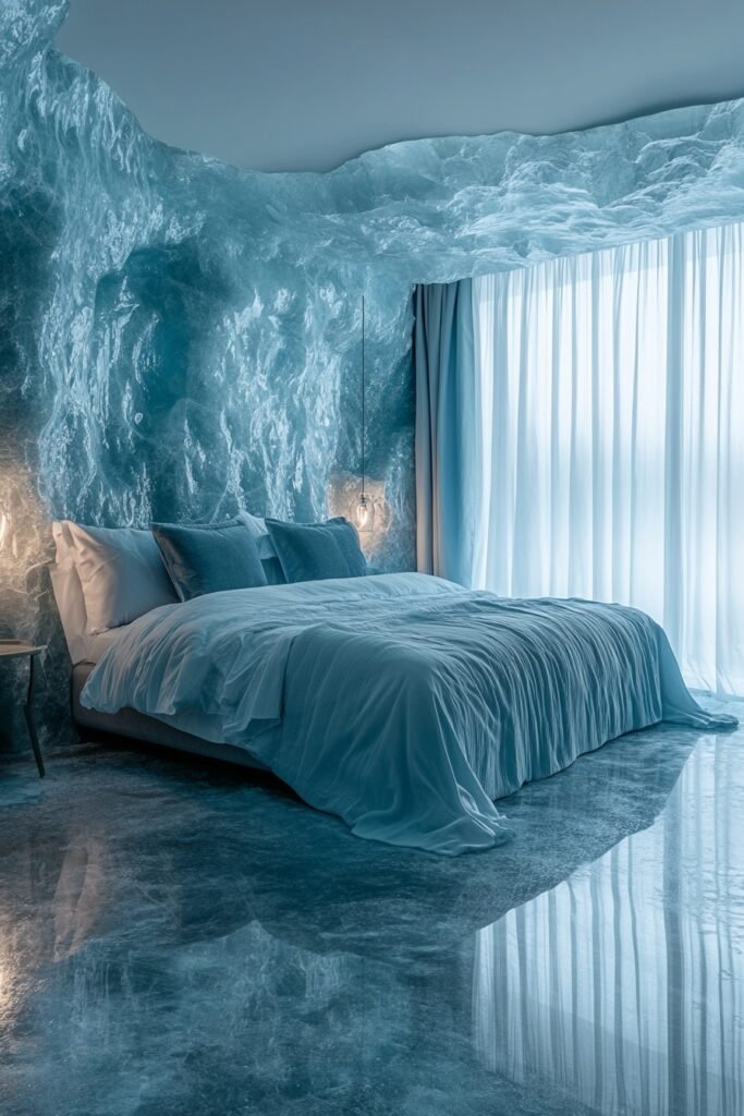 Glacial Whisper Bedroom