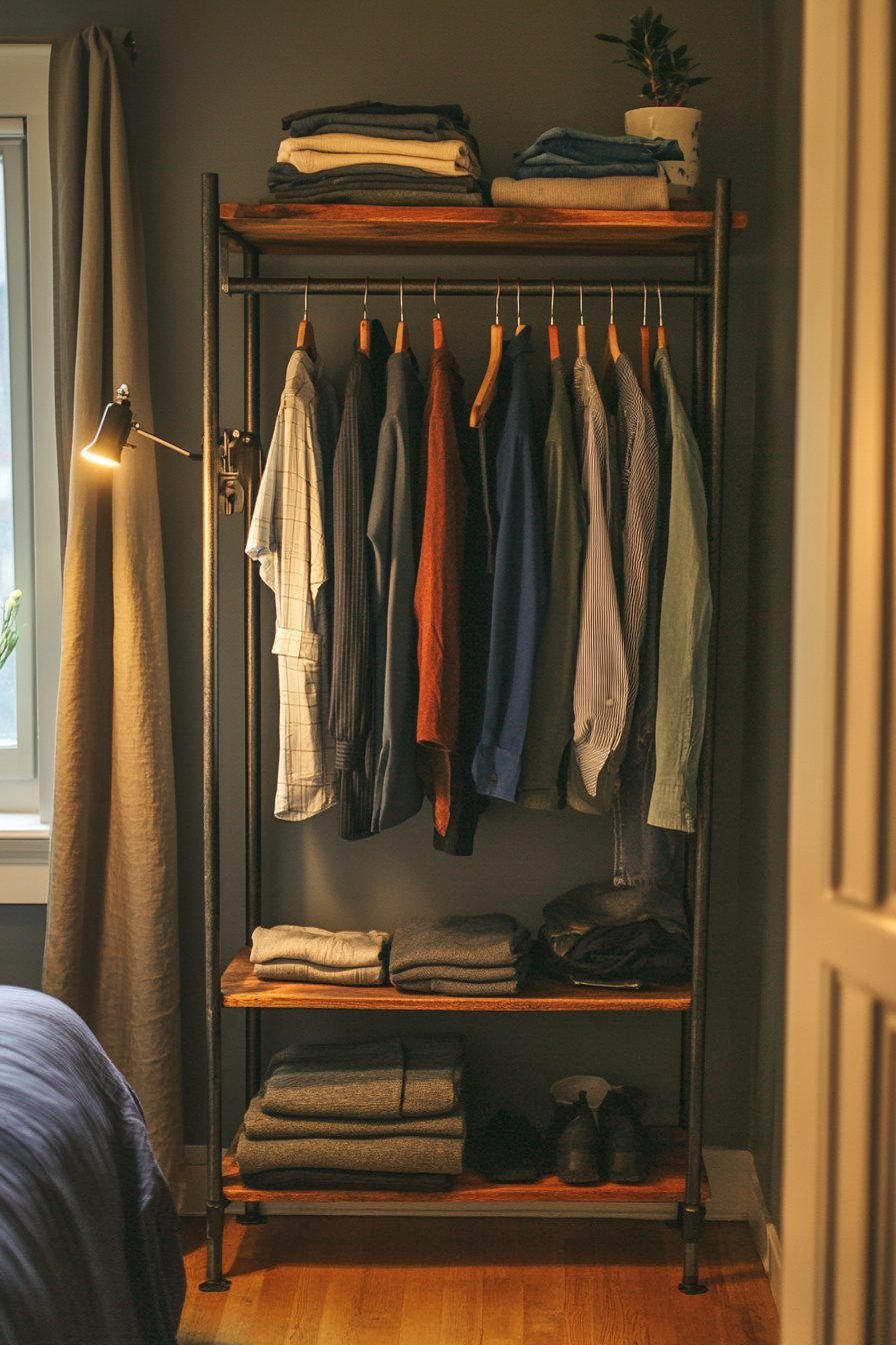 29 Tiny Apartment Closet Ideas To Keep Your Space Organized And Stylish ...