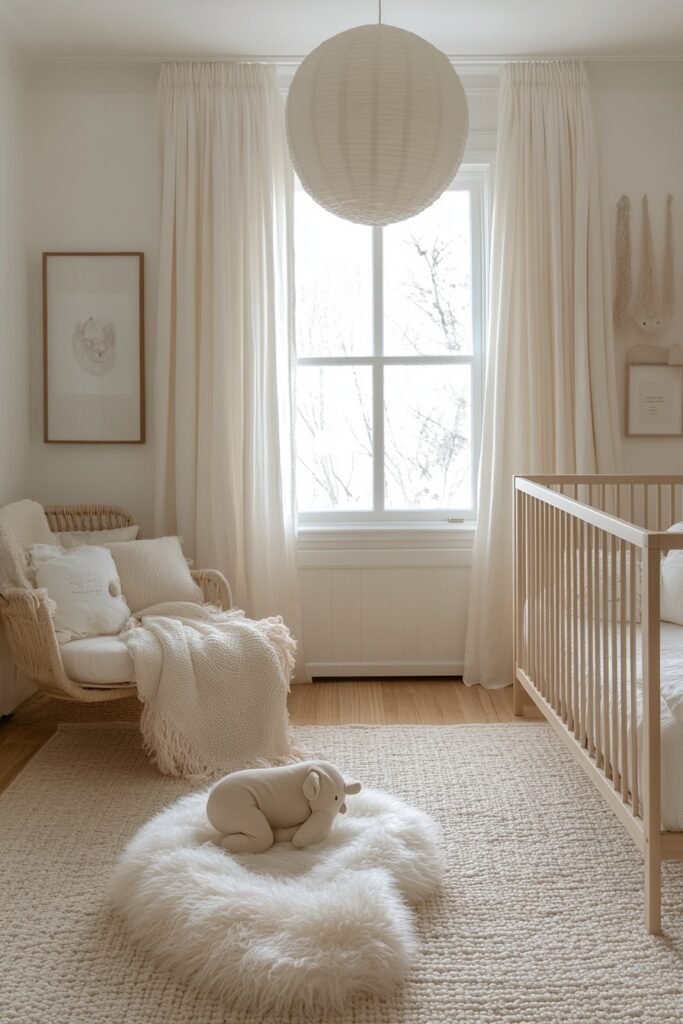 High-End Minimalist Nursery