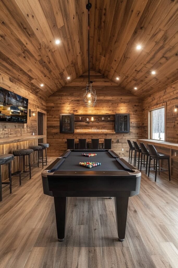 High-Tech Game Room