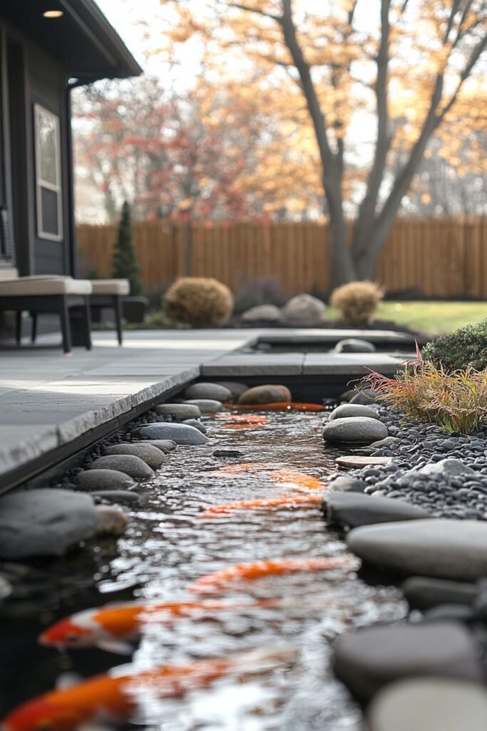 Koi Pond Patio Retreat