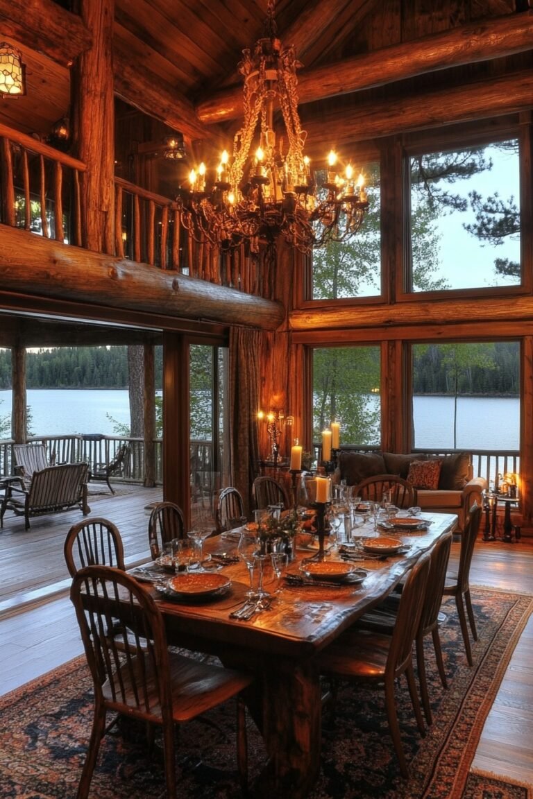 29 Cabin Decorating Ideas To Enhance Your Mountain Getaway - Learn ...