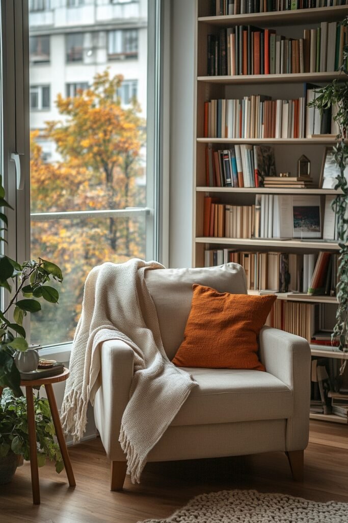 Light-Filled Loft Reading Nook