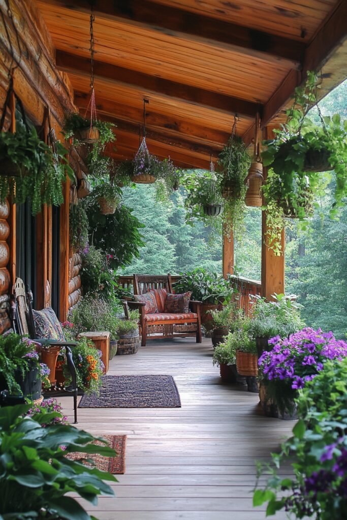 Lush Porch Retreat