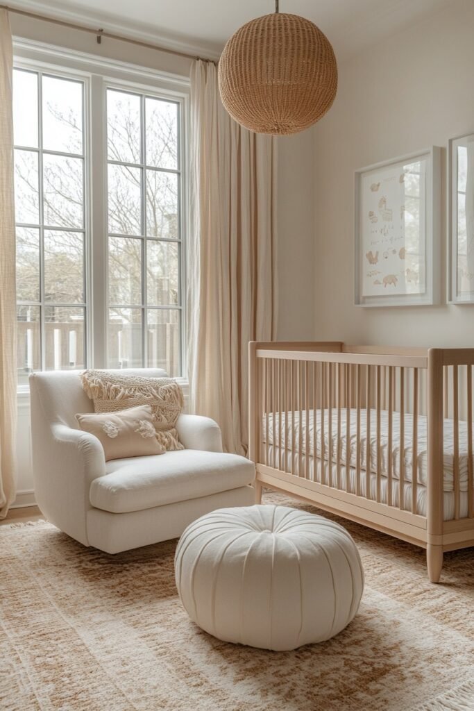 Minimalist Luxury Nursery