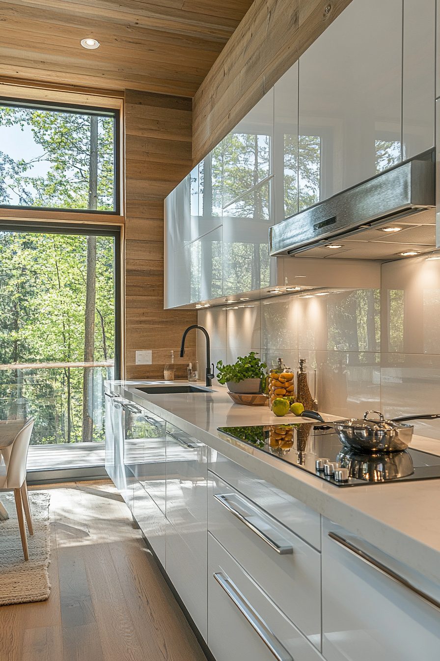 29 Small Cabin Kitchen Ideas For A Warm And Inviting Cooking Area ...