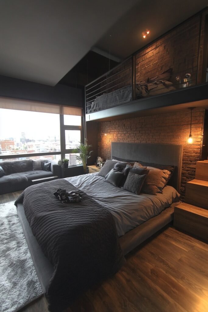 Modern Urban Loft Bed