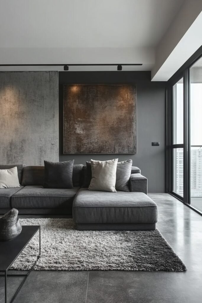 Monochrome Apartment Elegance