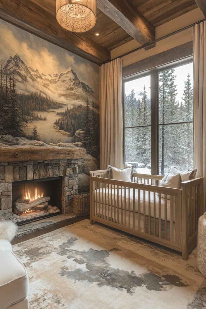 Mountain Escape Luxury Nursery