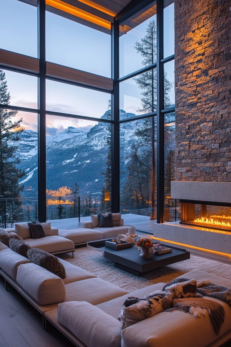 29 Modern Cabin Interior Design Ideas For A Relaxing And Inviting ...