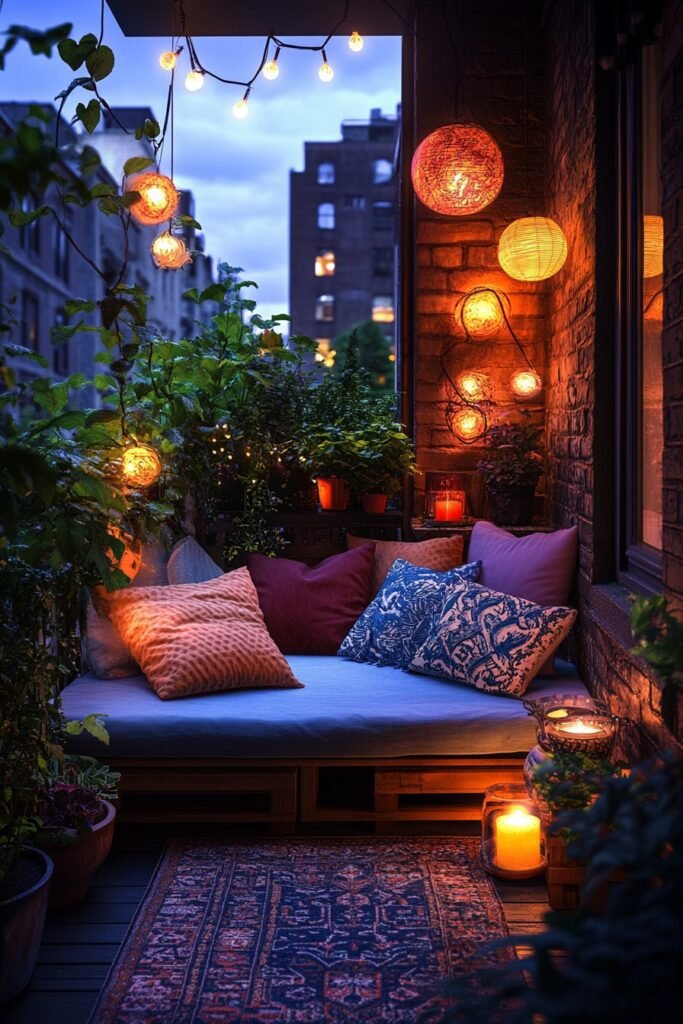 Night Patio Glow