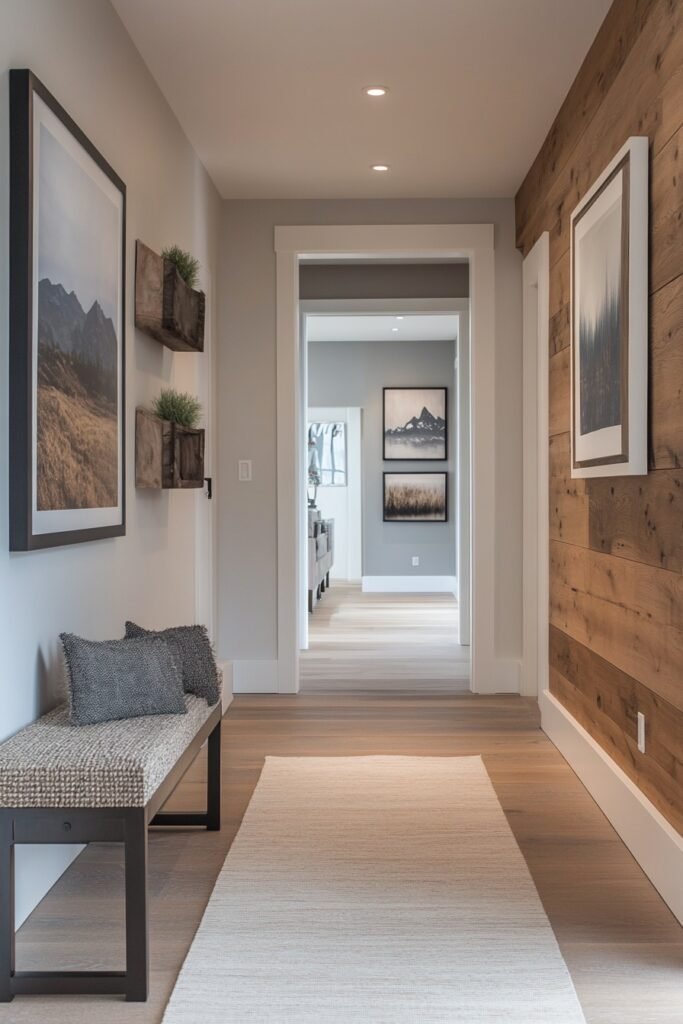 Nordic Transitional Hallway