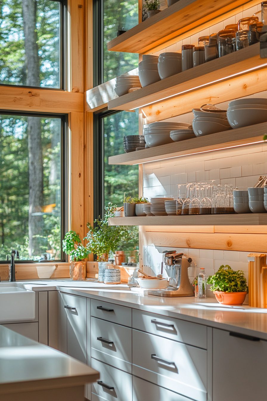 29 Small Cabin Kitchen Ideas For A Warm And Inviting Cooking Area ...