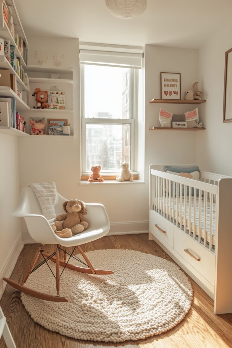 Visual Reference: 29 Tiny Apartment Nursery Ideas For Creating A Calm And