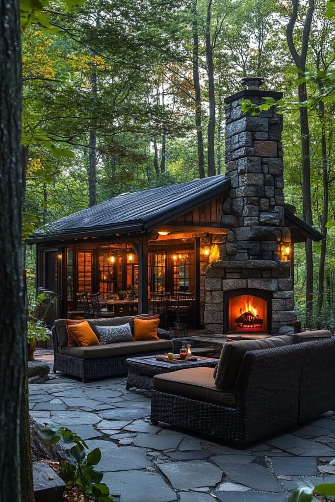 Outdoor Cabin Lounge