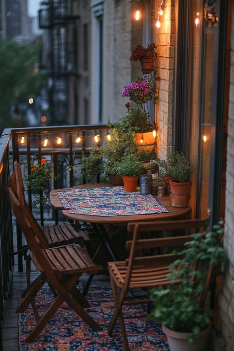 Picture of 29 Tiny Apartment Patio Ideas For Creating An Inviting Outdoor ...