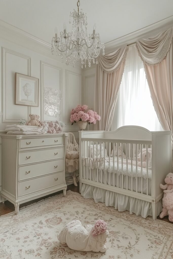 Parisian-Inspired Elegant Nursery