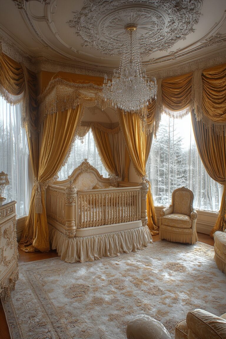 29 Luxury Nursery Ideas To Create A Glamorous And Timeless Space For ...
