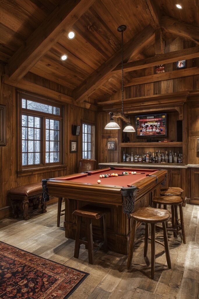 Rustic Game Room