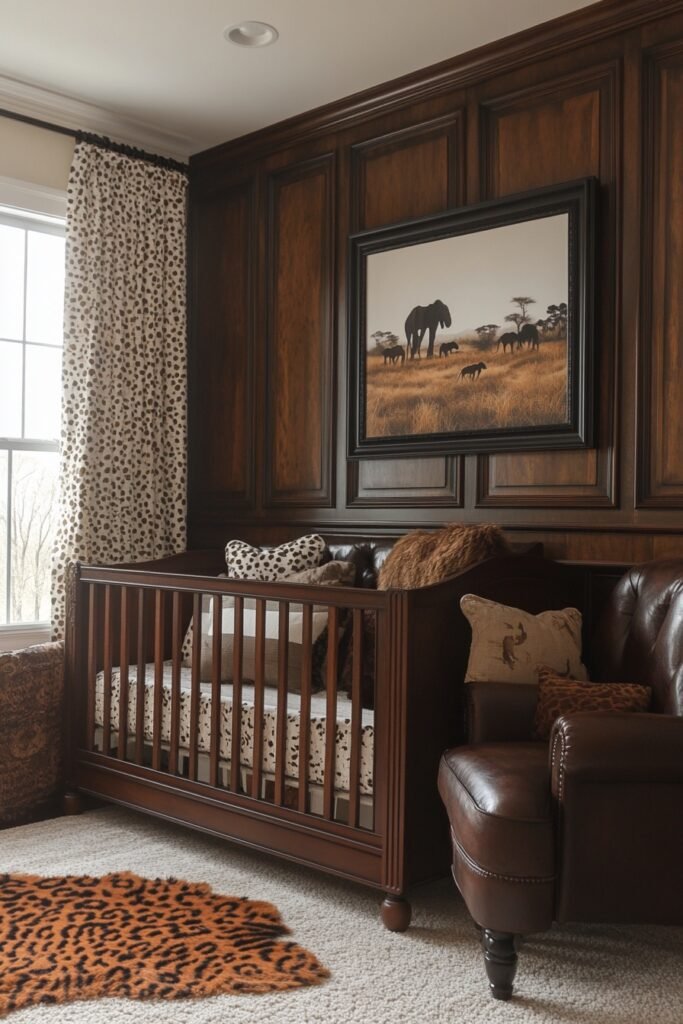 Safari-Inspired Luxury Nursery