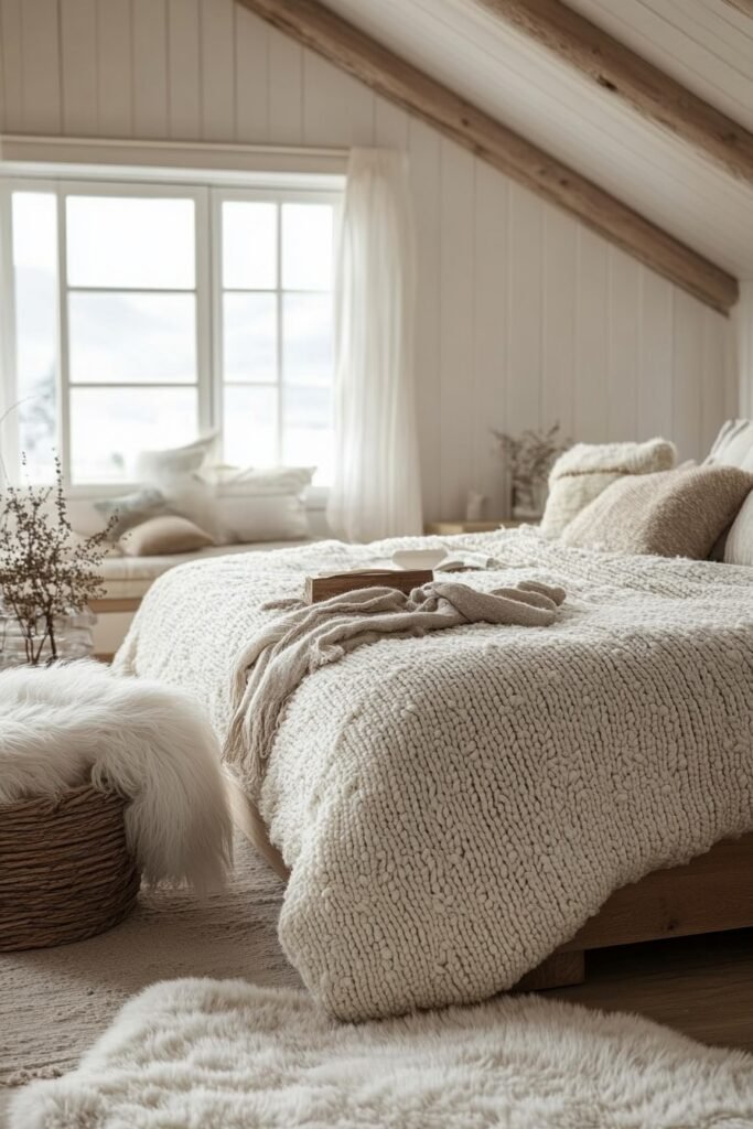 Serene Arctic Bedroom