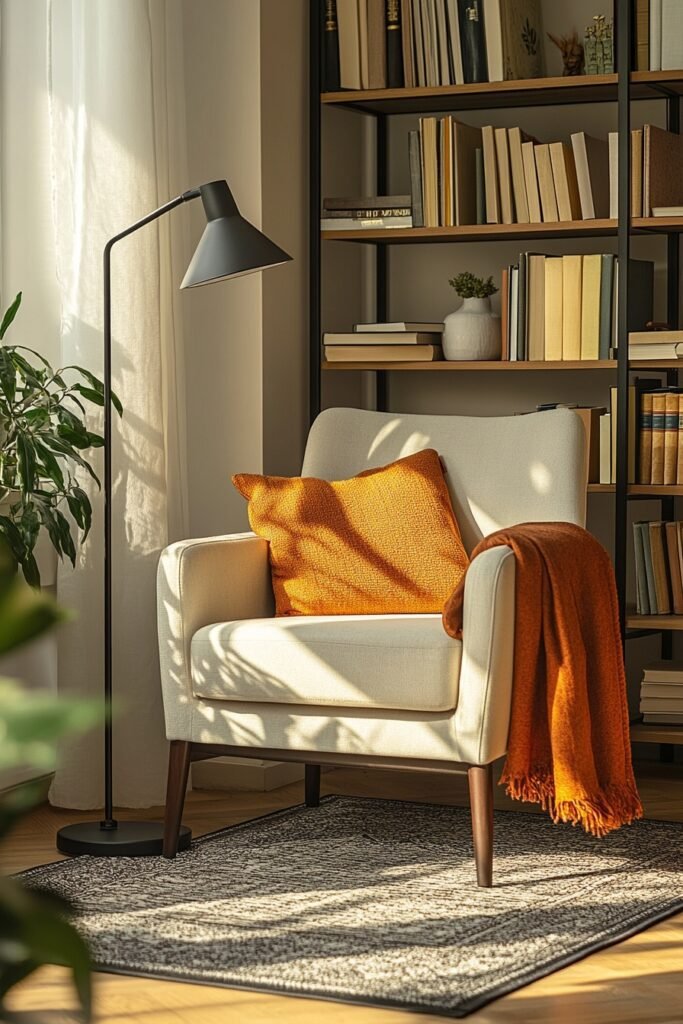 Simple Reading Nook