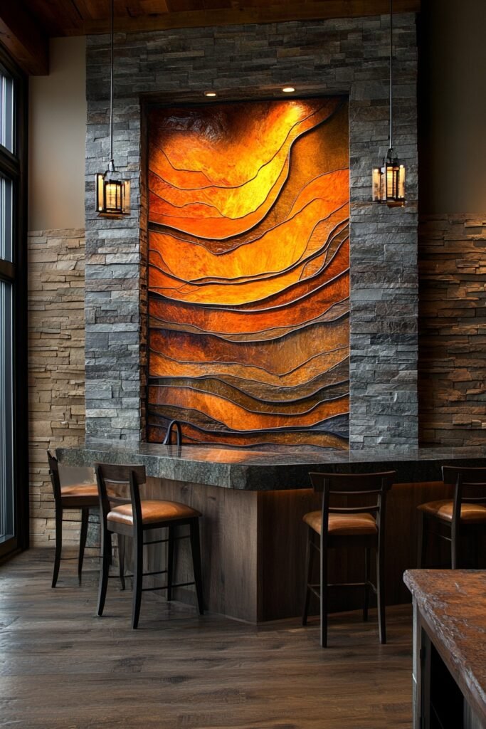 Slate Tile Art Walls