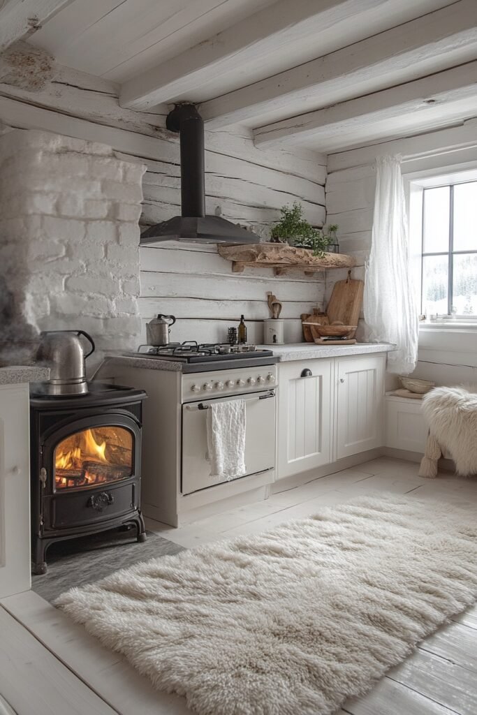 Soft Snow Cooking Haven