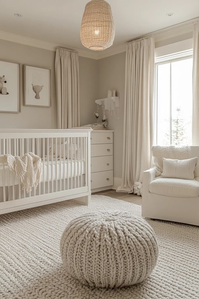 Soft and Calm Baby Room