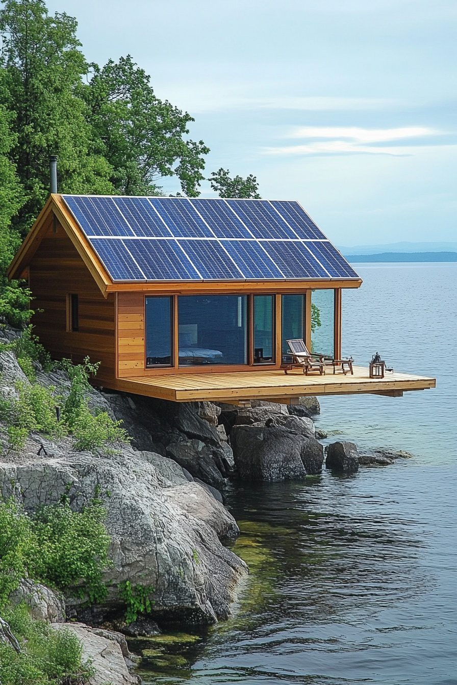 29 Small Cabin Exterior Ideas To Help Your Cabin Blend With Nature ...
