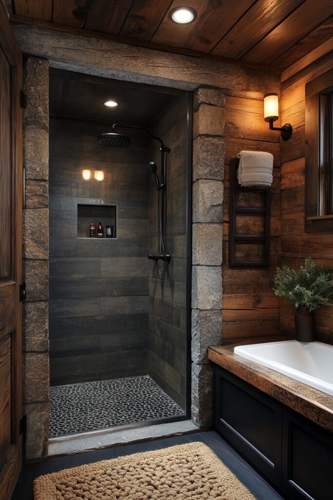 Space-Saving Cabin Bathroom