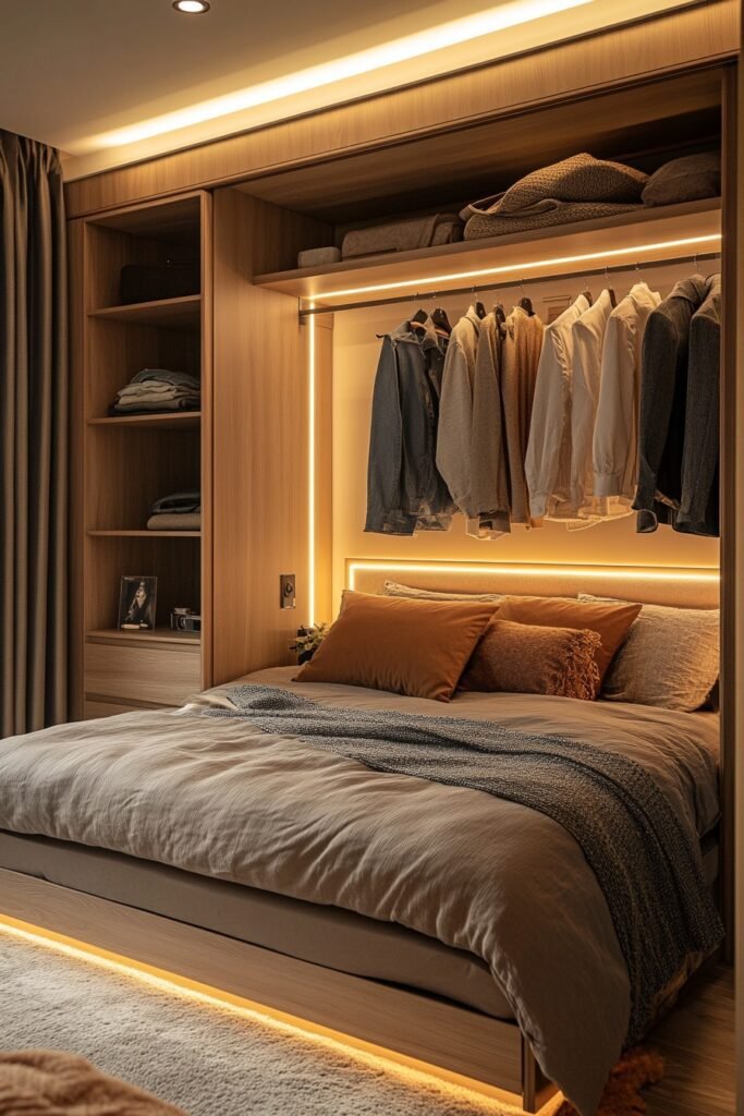 Streamlined Minimalist Closet