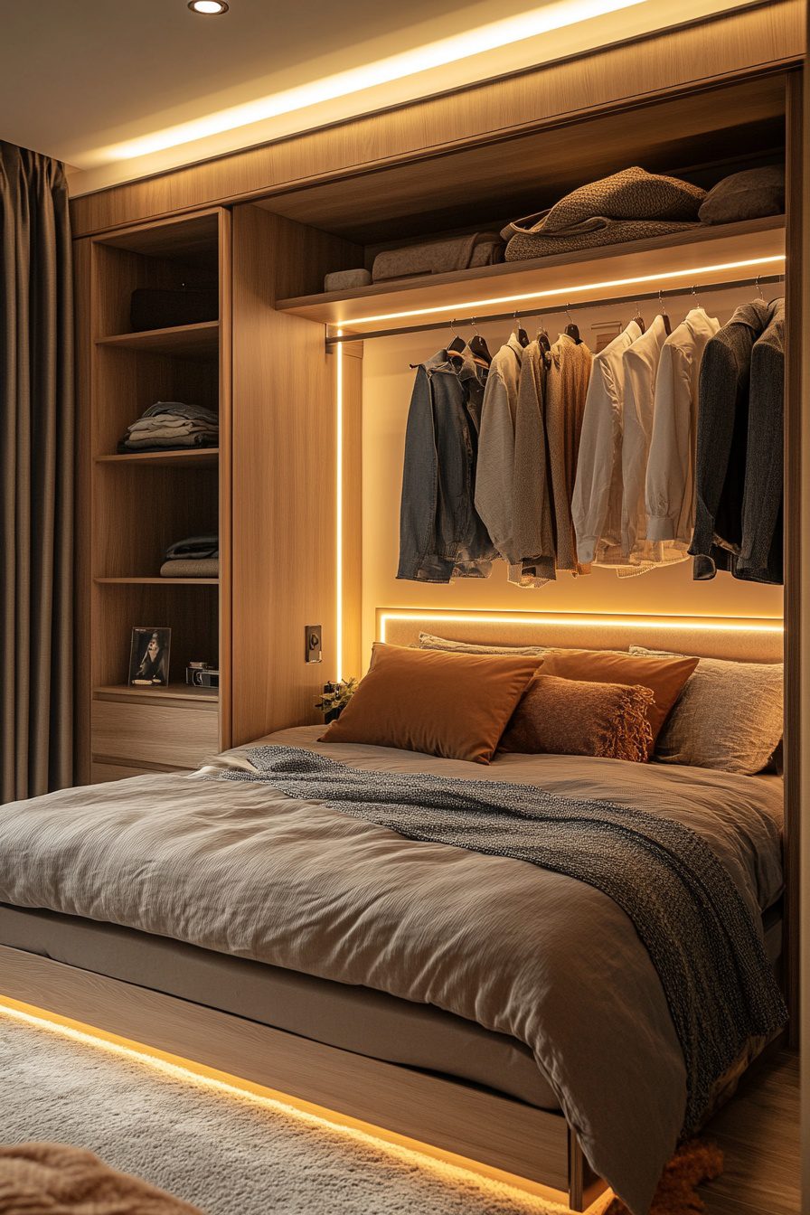 Image showcasing 29 Tiny Apartment Minimalist Ideas For A Peaceful And Organized Home ...