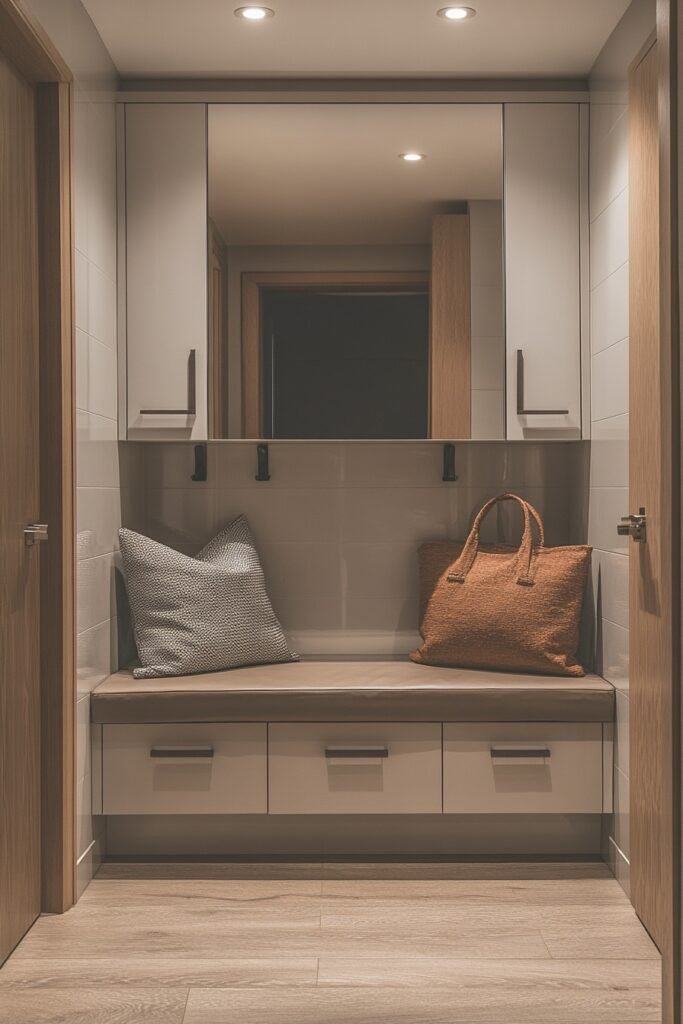 Streamlined Storage Entryway