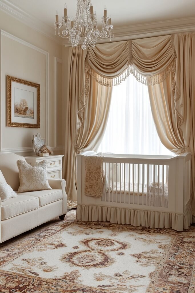 Sumptuous Textile Luxe Nursery