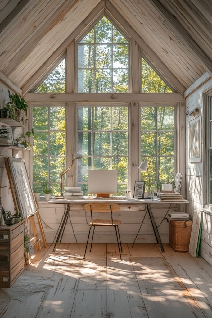 Sunlit Studio Office