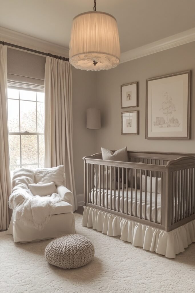 Taupe Tranquility Neutral Nursery