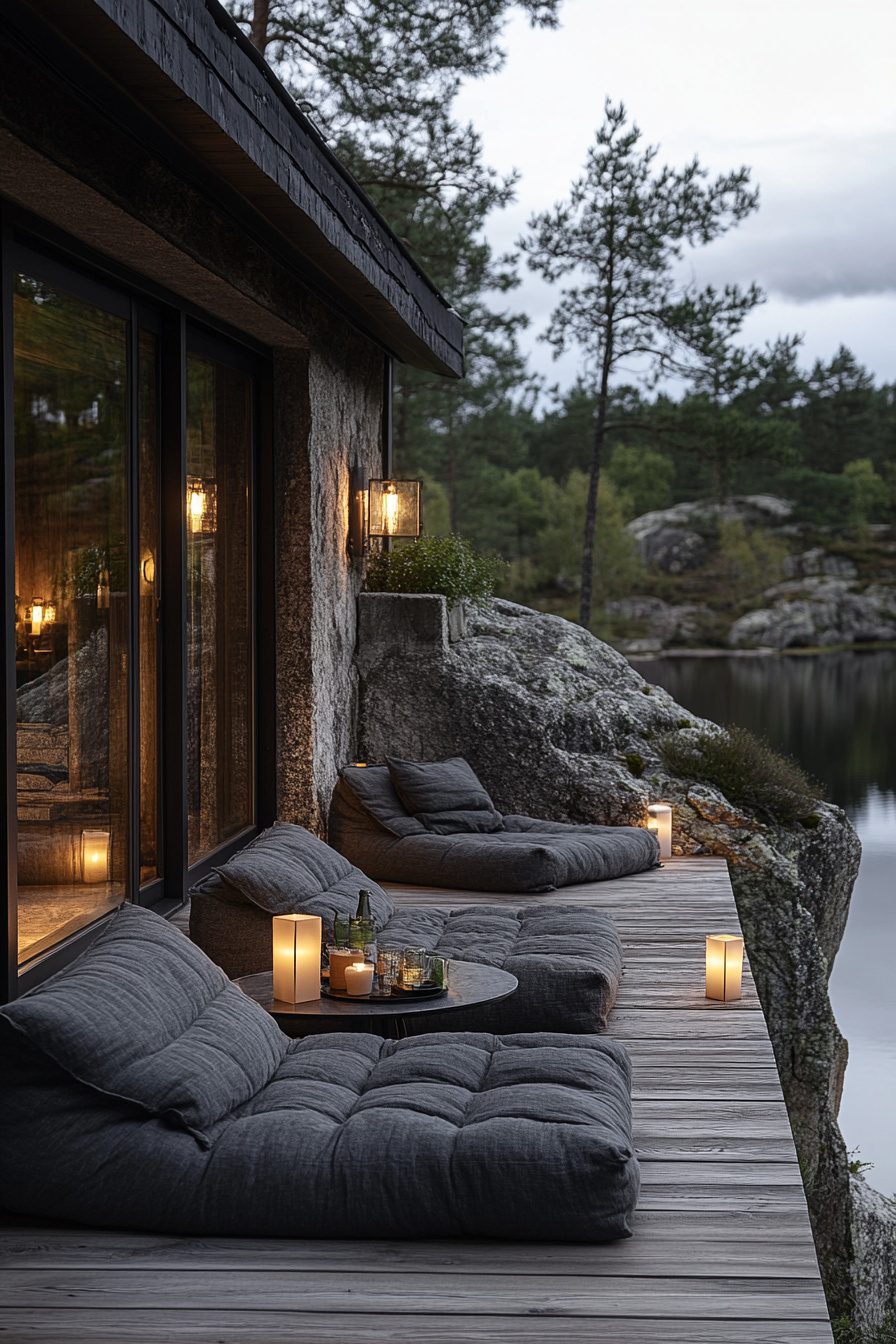 View of 29 Scandinavian Cabin Interior Ideas For Infusing Your Space With ...