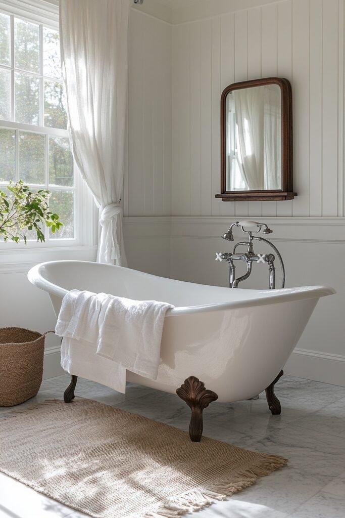 Tranquil Vintage Bath